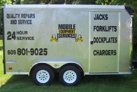 Mobile Esquipment Services Trailer